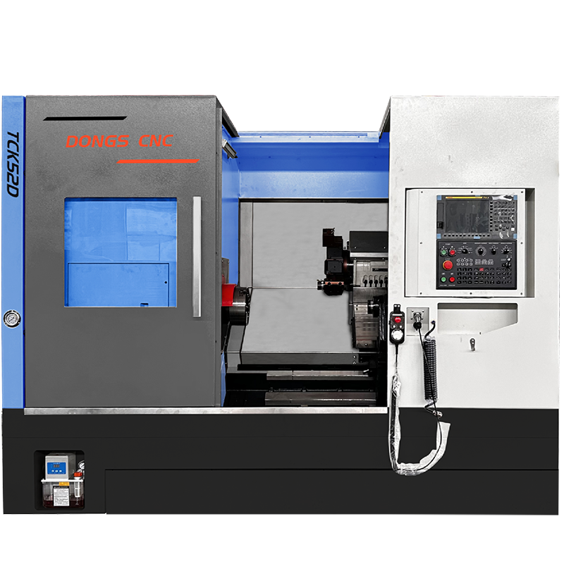 Tour CNC haute rigidité avec déchargement automatique pour le tournage de précision des métaux