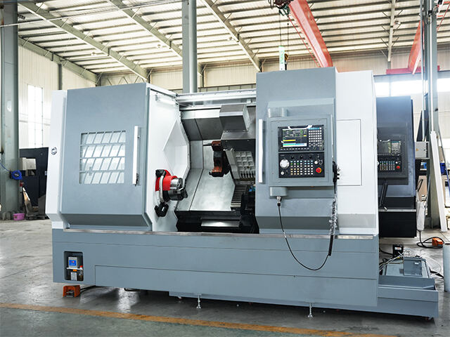 Advantages of Slant Bed Linear CNC Lathe