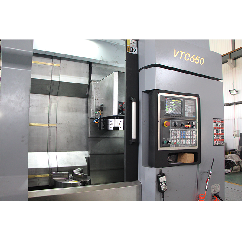 Tour vertical CNC personnalisable pour des opérations d'usinage efficaces et précises