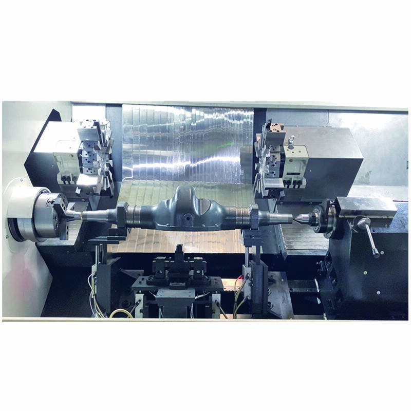Tour CNC multifonction à banc incliné pour la production de pièces métalliques de haute qualité