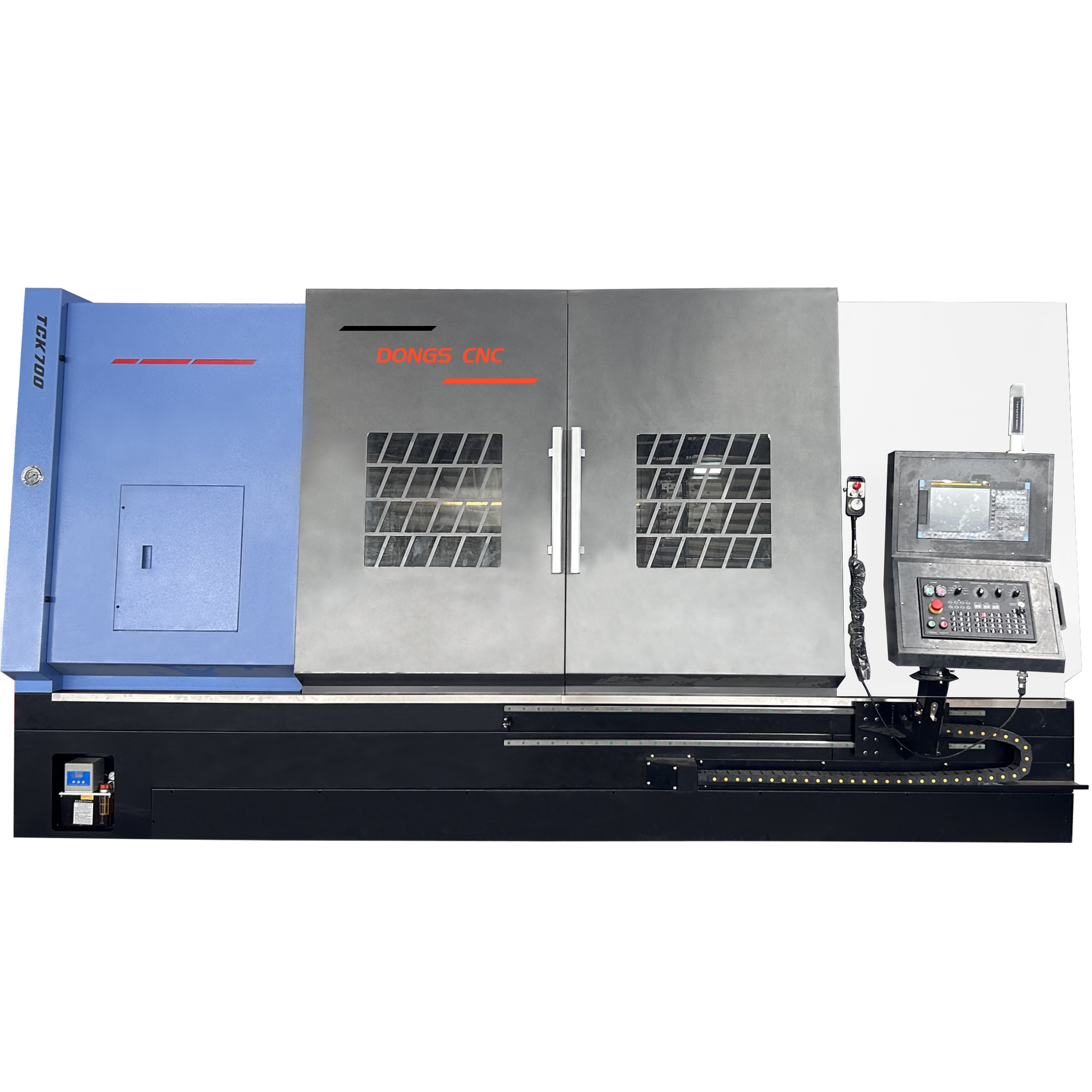 Compact Slant Bed CNC Lathe with High Efficiency for Small Batch Production