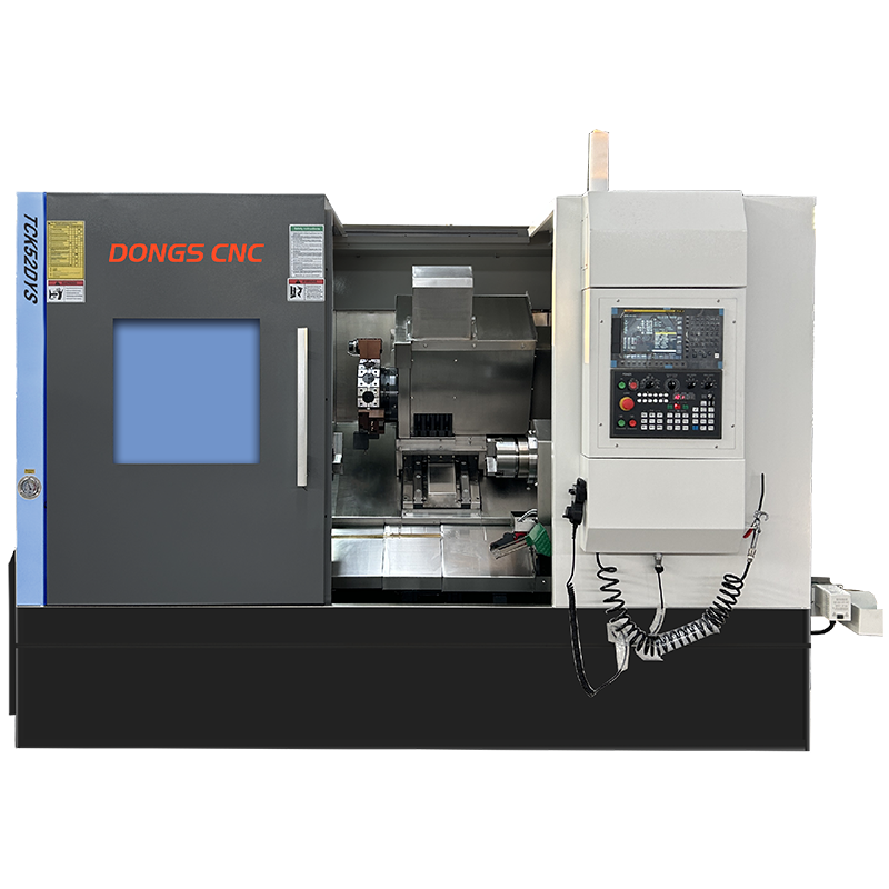 Dual-spindle high-efficiency turning center