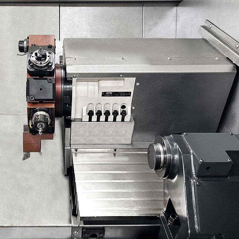 Tour CNC haute rigidité avec déchargement automatique pour le tournage de précision des métaux