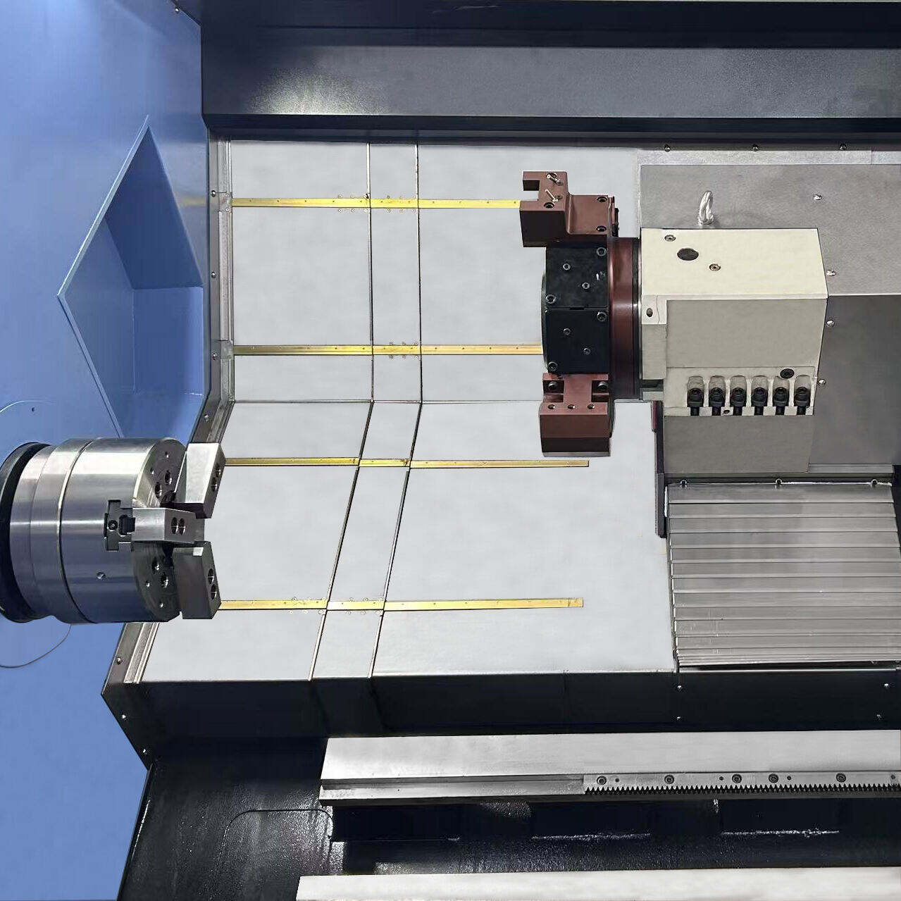 Precision Slant Bed CNC Drejebænke drejecentre til industriel fremstilling
