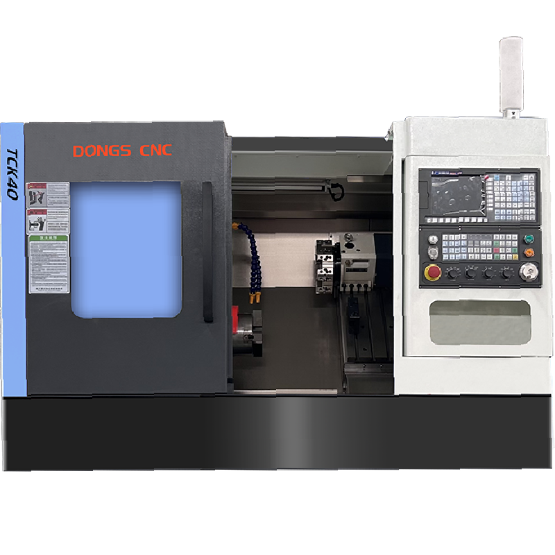 Slant Bed CNC Lathe with User-Friendly Control for Small to Large Manufacturing Projects