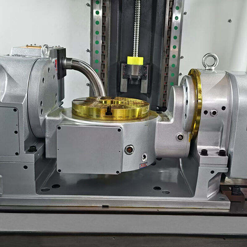Centro de usinagem CNC de 5 eixos de alta precisão e melhor classificação para fabricação de alta tolerância