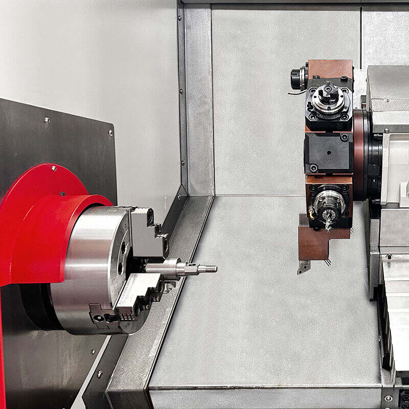Tour CNC haute rigidité avec déchargement automatique pour le tournage de précision des métaux