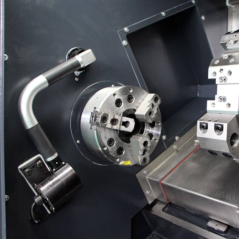 Tour CNC compact à banc incliné – Conception peu encombrante avec une grande précision