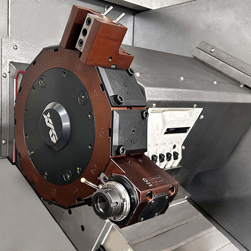 Tour CNC haute rigidité avec déchargement automatique pour le tournage de précision des métaux
