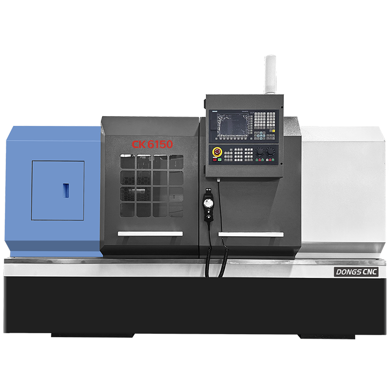 Flat bed cnc lathe