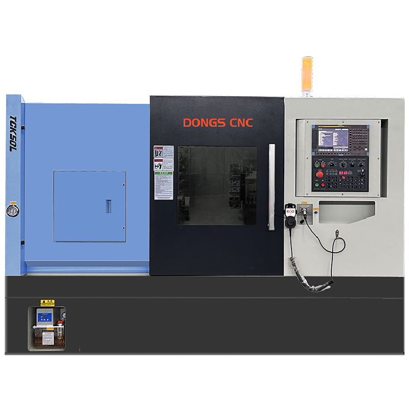 Compact Slant Bed CNC Lathe – Space-Saving Design with High Accuracy
