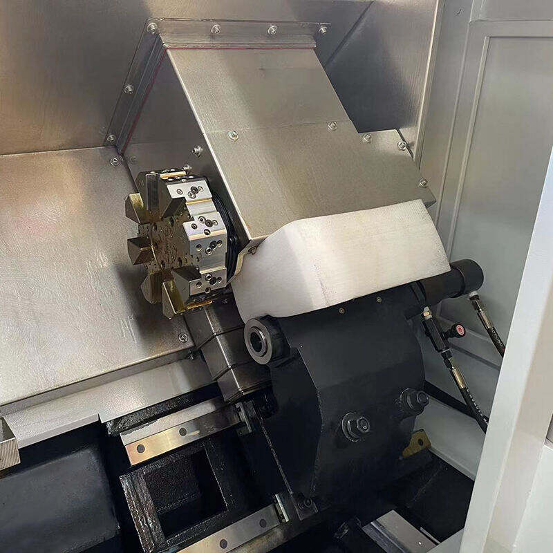 Tour CNC professionnel à banc incliné pour le travail des métaux lourds et la production de masse