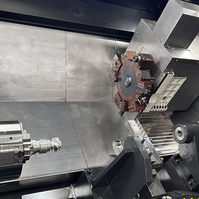 High-efficiency medium and large turning centers