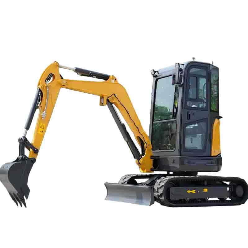CE Certified Mining Digger Hydraulic Mini Crawler-Moving Excavator for construction