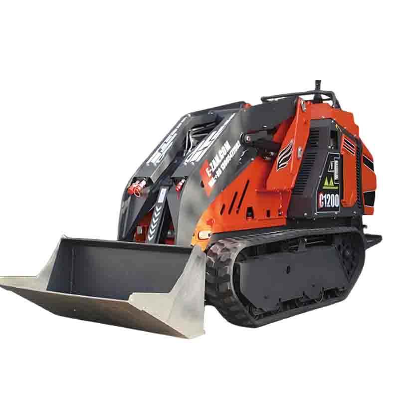 High Efficiency Reliable Skid Steer Crawler Loader for Small Construction Sites