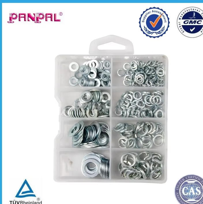 300pc Steel Lock & Flat Washer Assortment factory