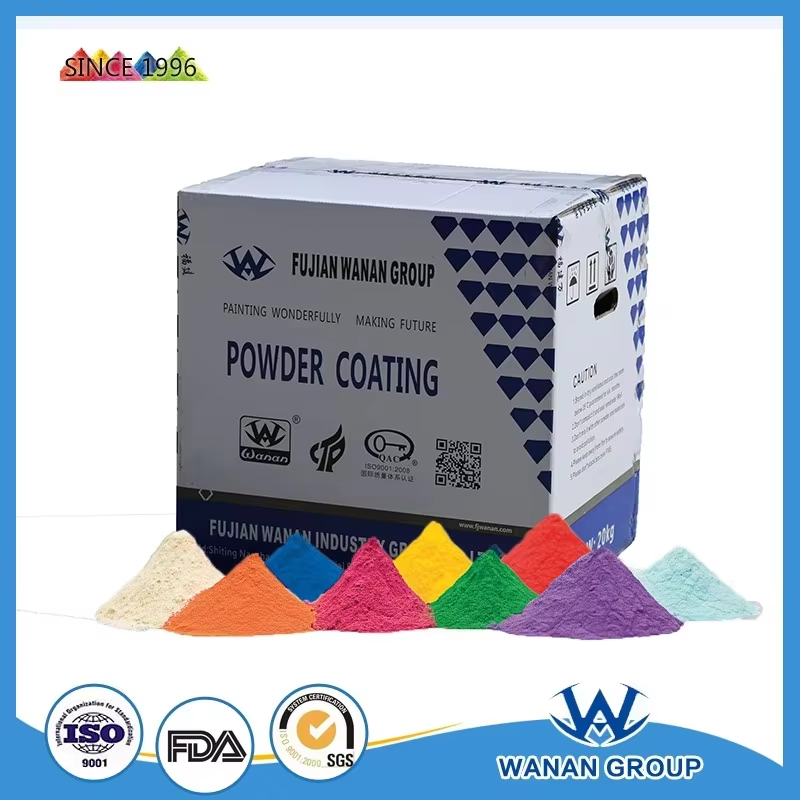 RAL Color R7 Electrostatic Powder Coating Epoxy-Based Car Boat Furniture Paint Spray Application for Metal Varnish