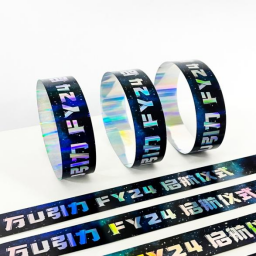 Holographic Laser Disposable Activity Wristbands - A Perfect Choice for One - time Events!