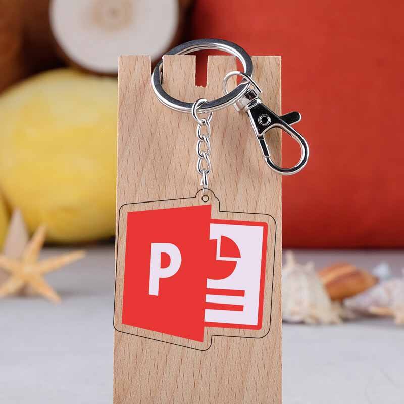 Factory Rectangular Acrylic Key Chain Picture Key Ring Custom Couple Lover Photo Picture Text Words Printed Acrylic Keychain details