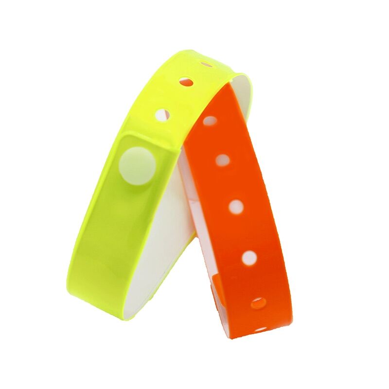 Chinese Plastic PVC Disposable Wristband Can Be Customized MOQ 100pcs