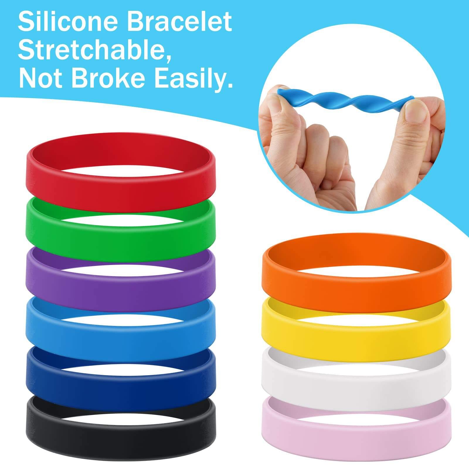 Chinese Supplier CHeap Customizable Solid - color Rubber Silicone Wristbands - Your Ideal Choice!