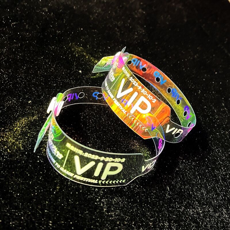 Holographic Wristbands: Adding Sparkle and Security to Your Concert Experience