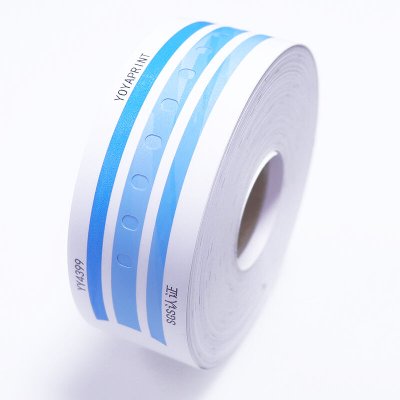 Disposable Custom Single Layer PVC Vinyl Theme Amusement Park Paper Admission Ticket Bracelets Waterproof Coloured Wristbands factory