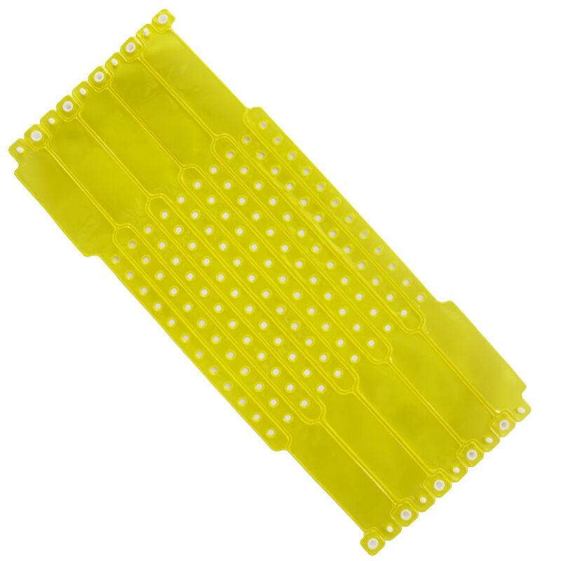 Chinese Plastic PVC Disposable Wristband Customized PVE Bracelet MOQ 100pcs For Event