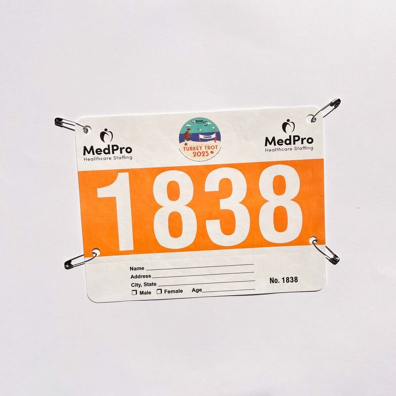 Making Your Racing Number Bibs For Your Marathon Event