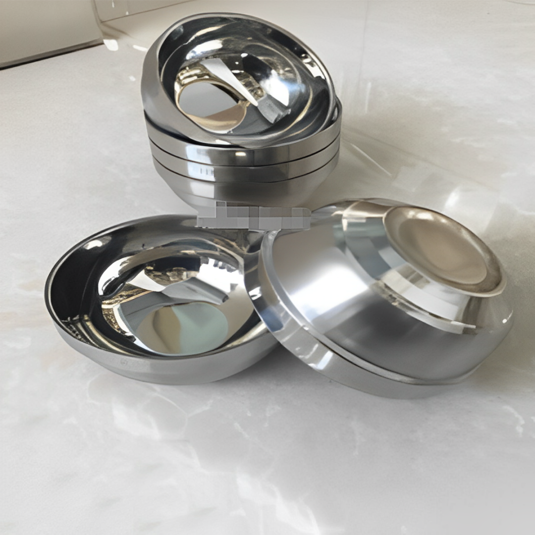 Simple and practical Korean stainless steel bowl