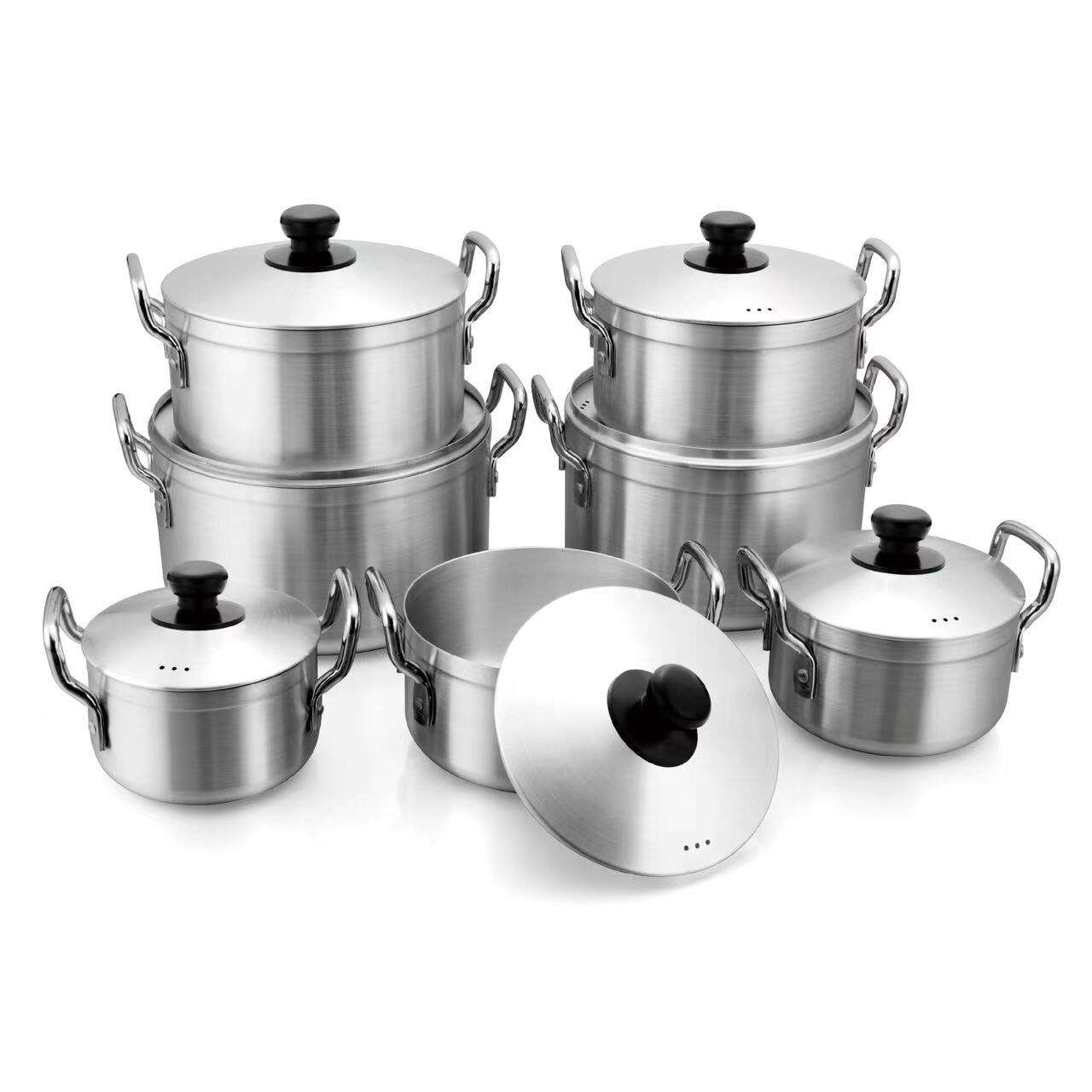 7pcs Stainless Steel Pot set