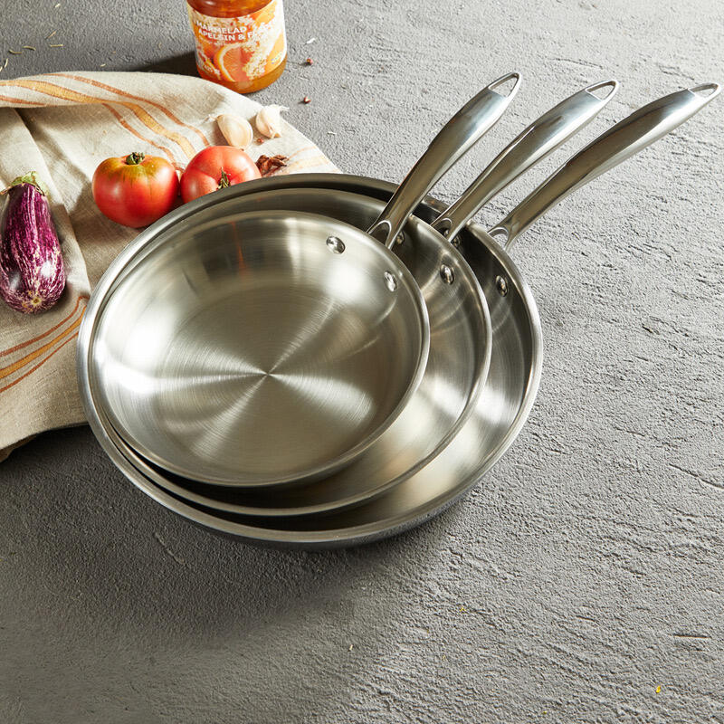 Stainless Steel Frying Pan