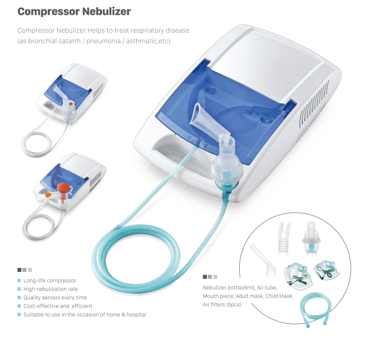 Aerosol inhalation at home