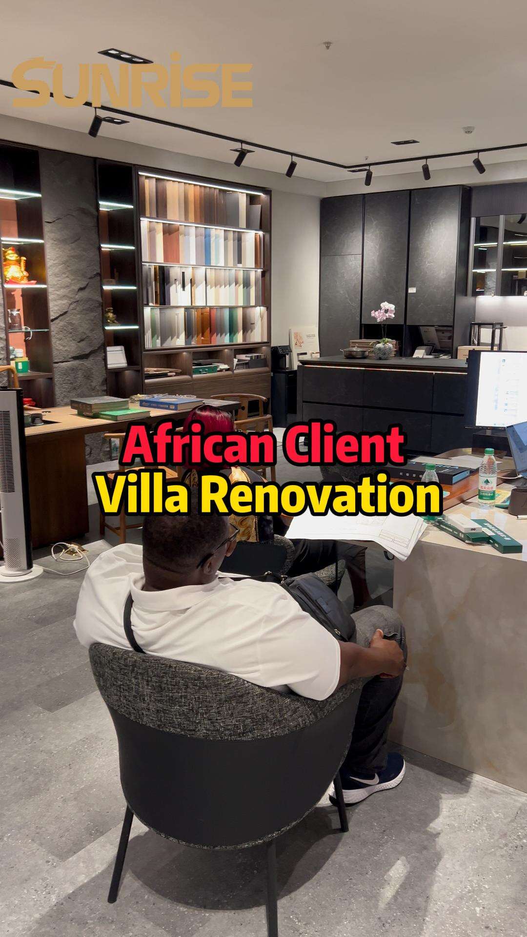 Reforma de villa para cliente africano