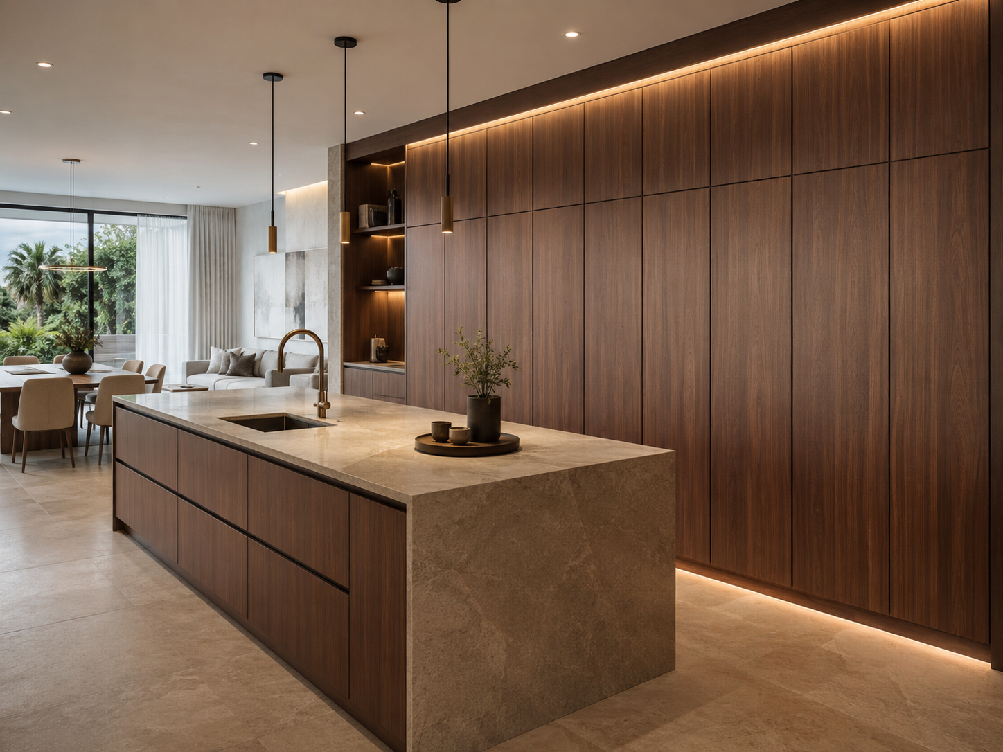 Hidden Pantry Cabinet Ideas for a Cleaner, More Organized Open Kitchen