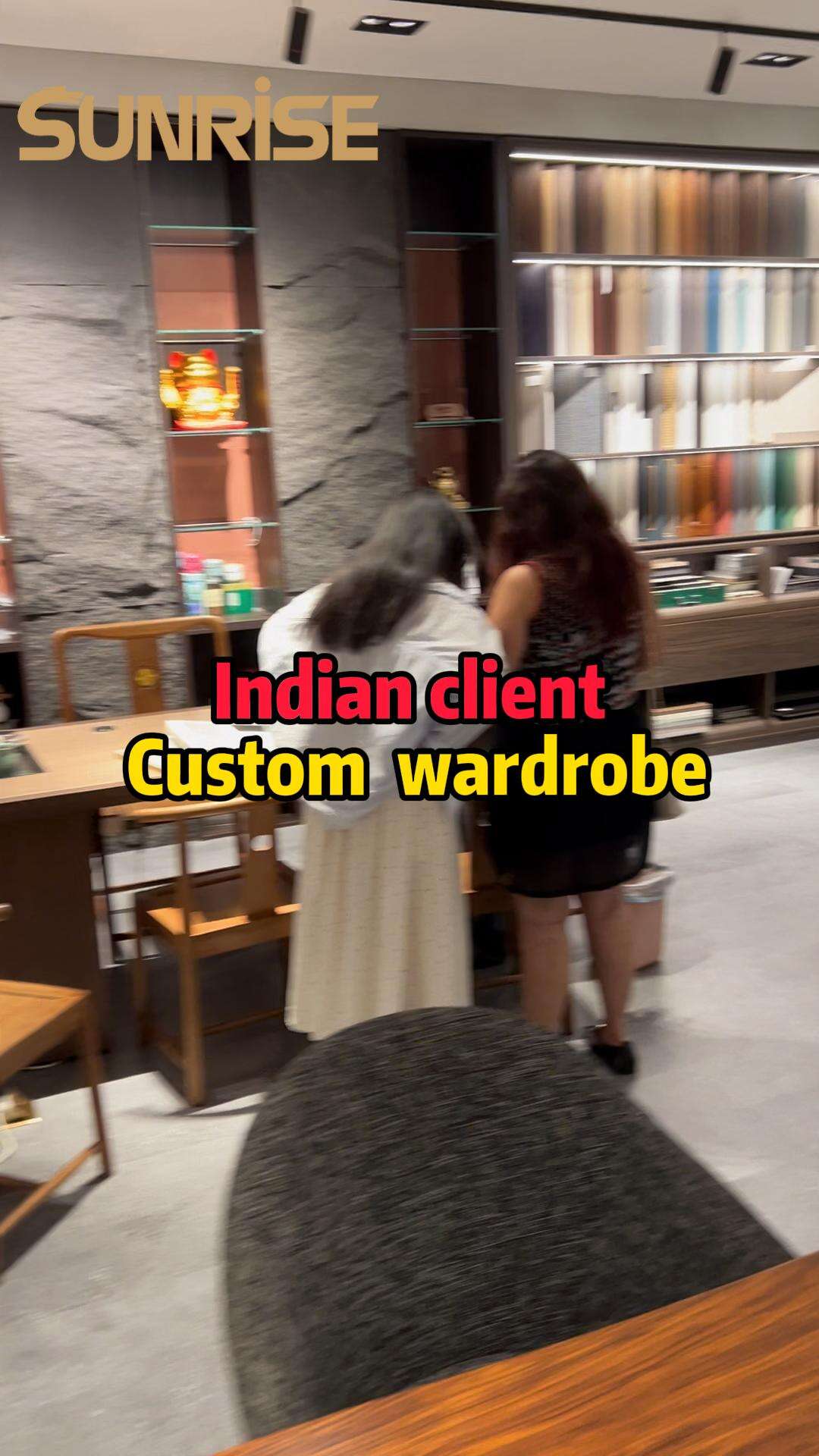 Indijski klijent Prilagodljena ormar