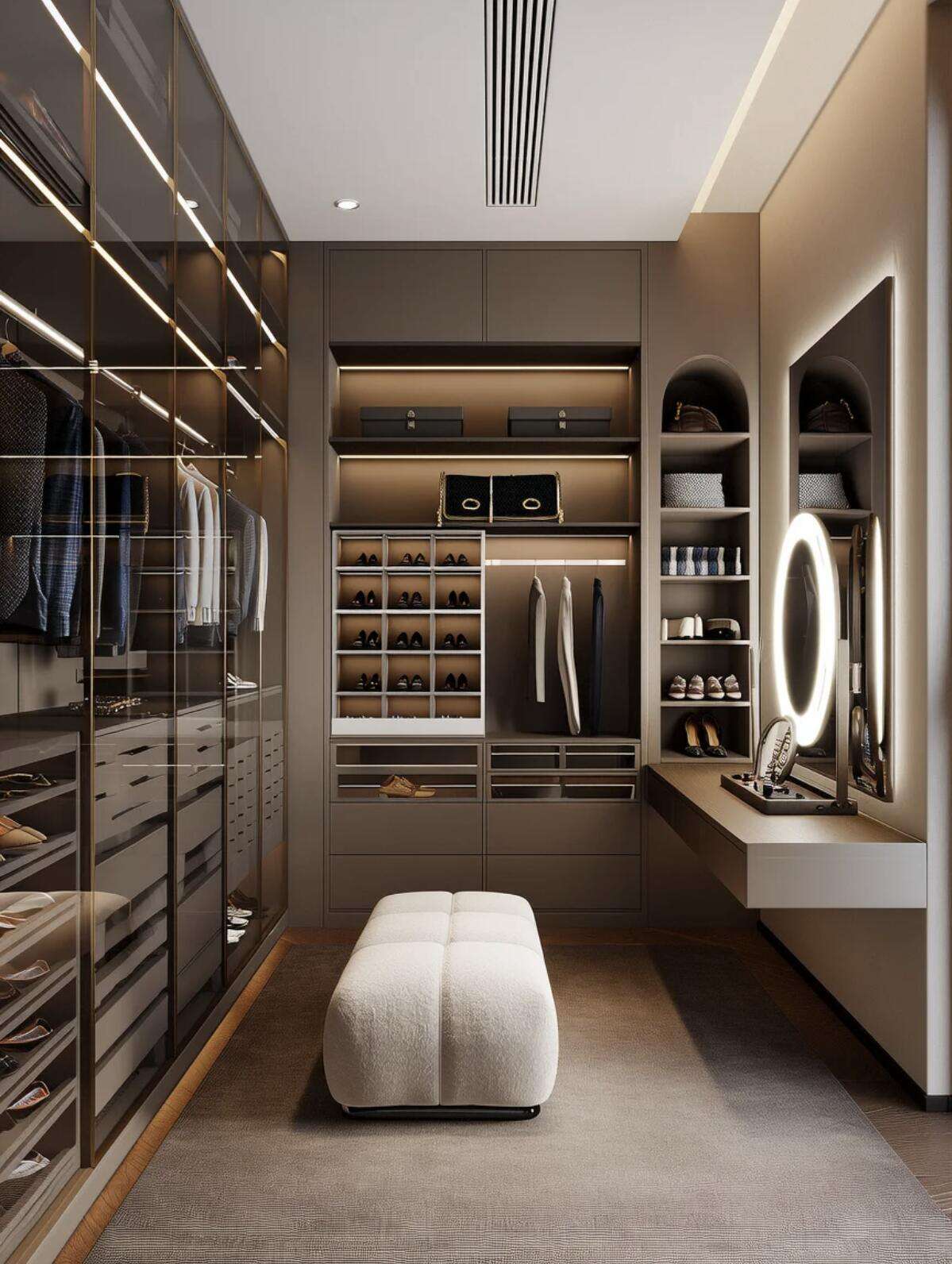 Luxury Modern Walk - in Closet Collection