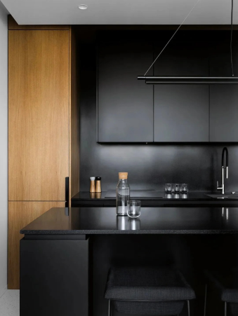 Dark Minimalist Cabinet