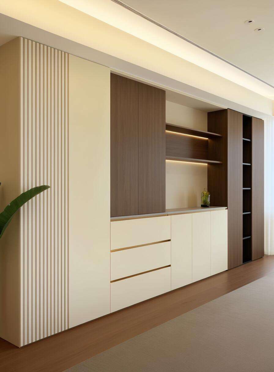 کابینه‌تی چووکی زەرد و شین بۆ شوێنی ماڵی چەند کارەکی