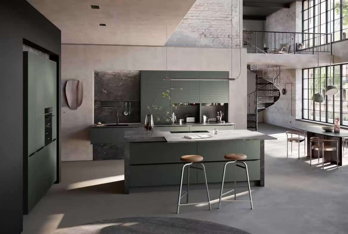 Colección de Gabinetes de Cocina Modernos de Lujo