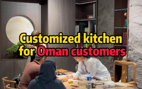 Cucina personalizzata per clienti omaniti