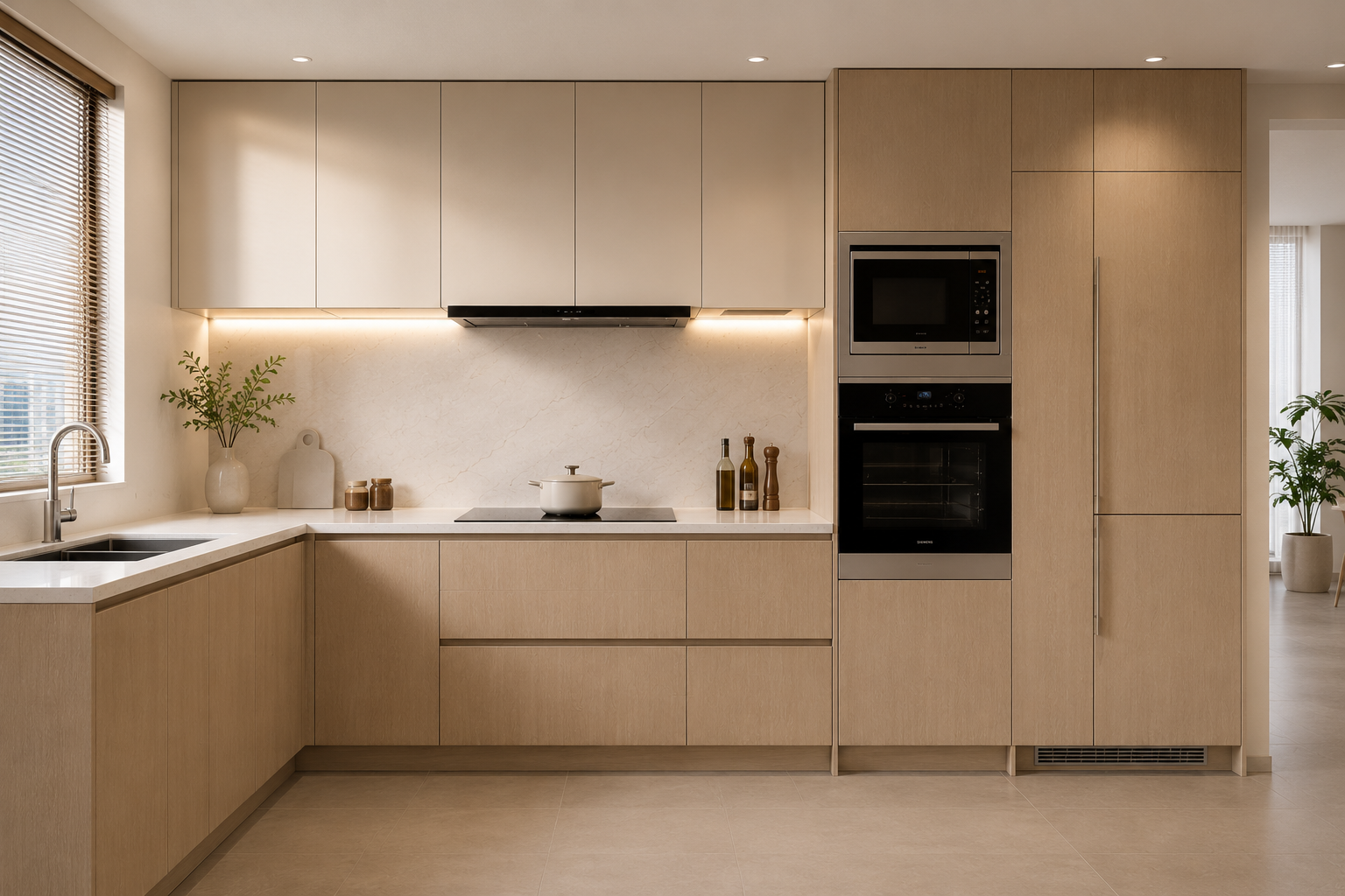 Space-Saving Custom Kitchen Cabinets for Condos and Apartments