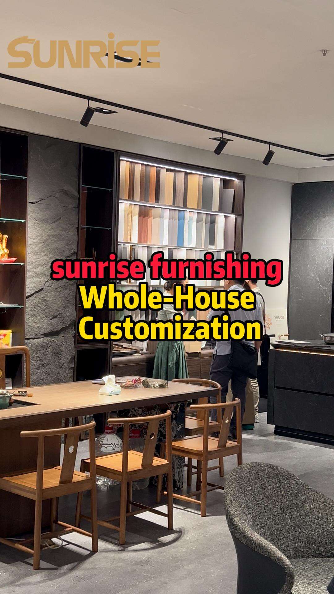 Personalización completa de amueblado Sunrise