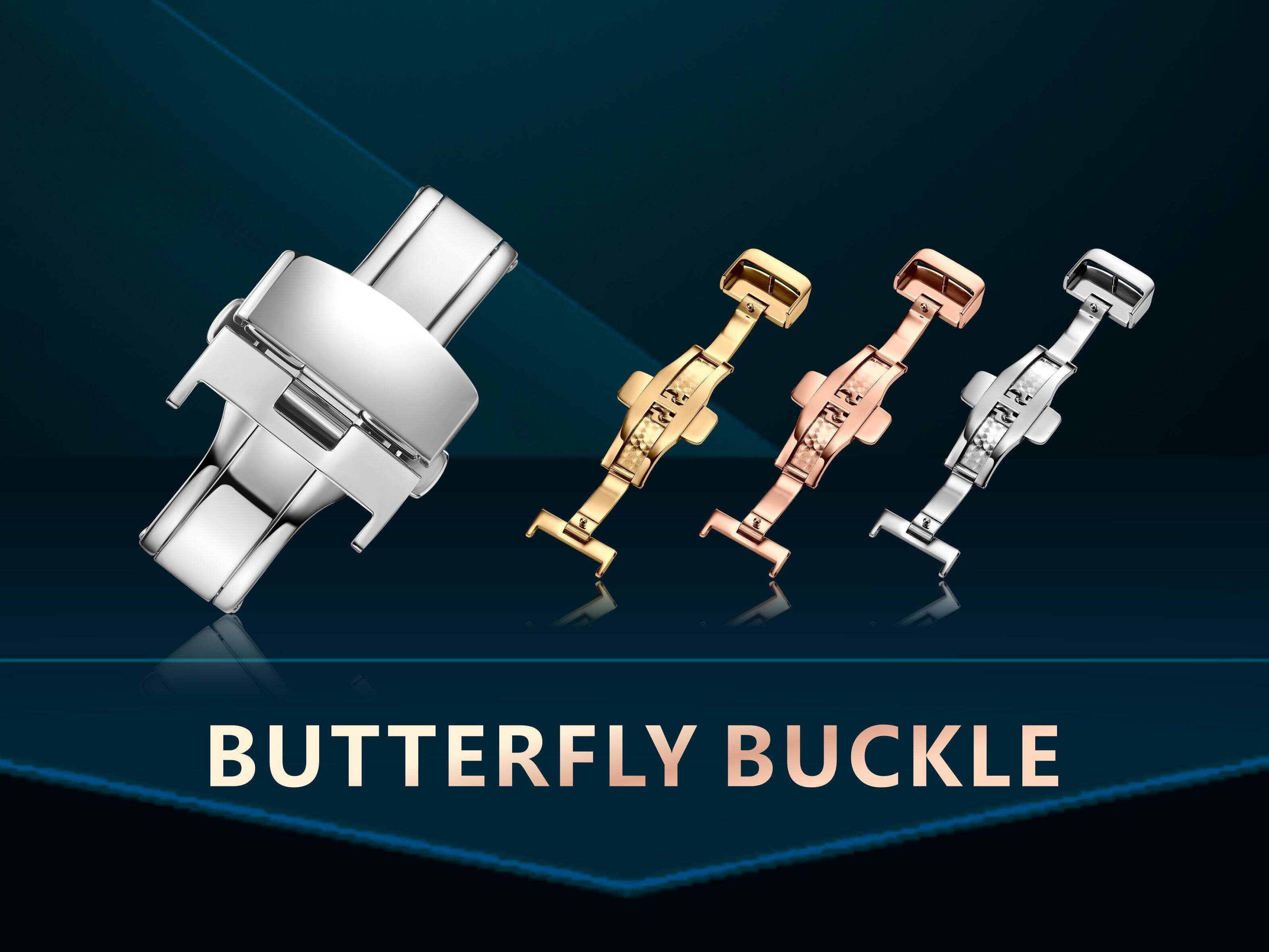 Easy-to-Use Watch Clasp for Everyday Wear
