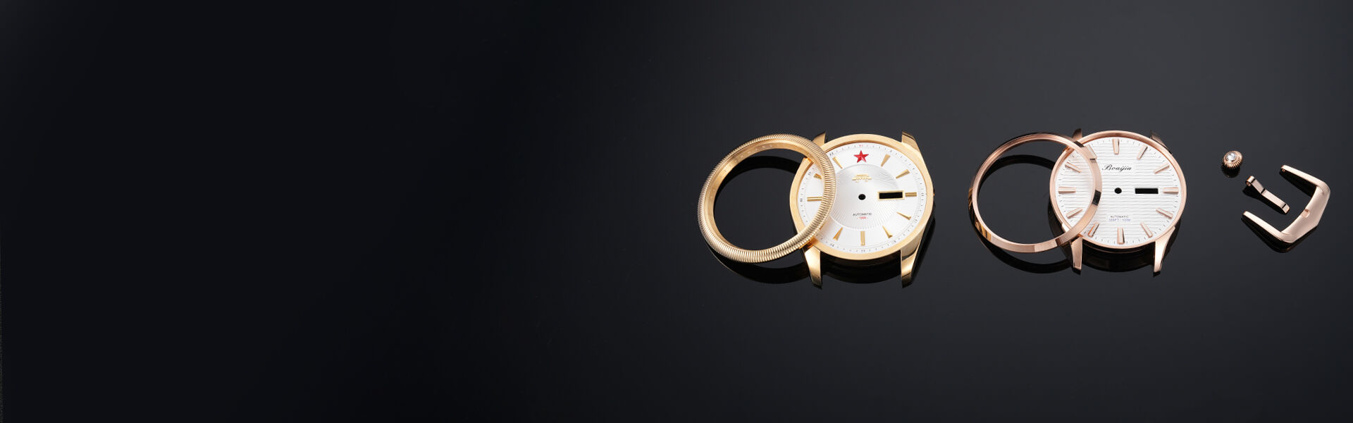 18k gold watch case-0