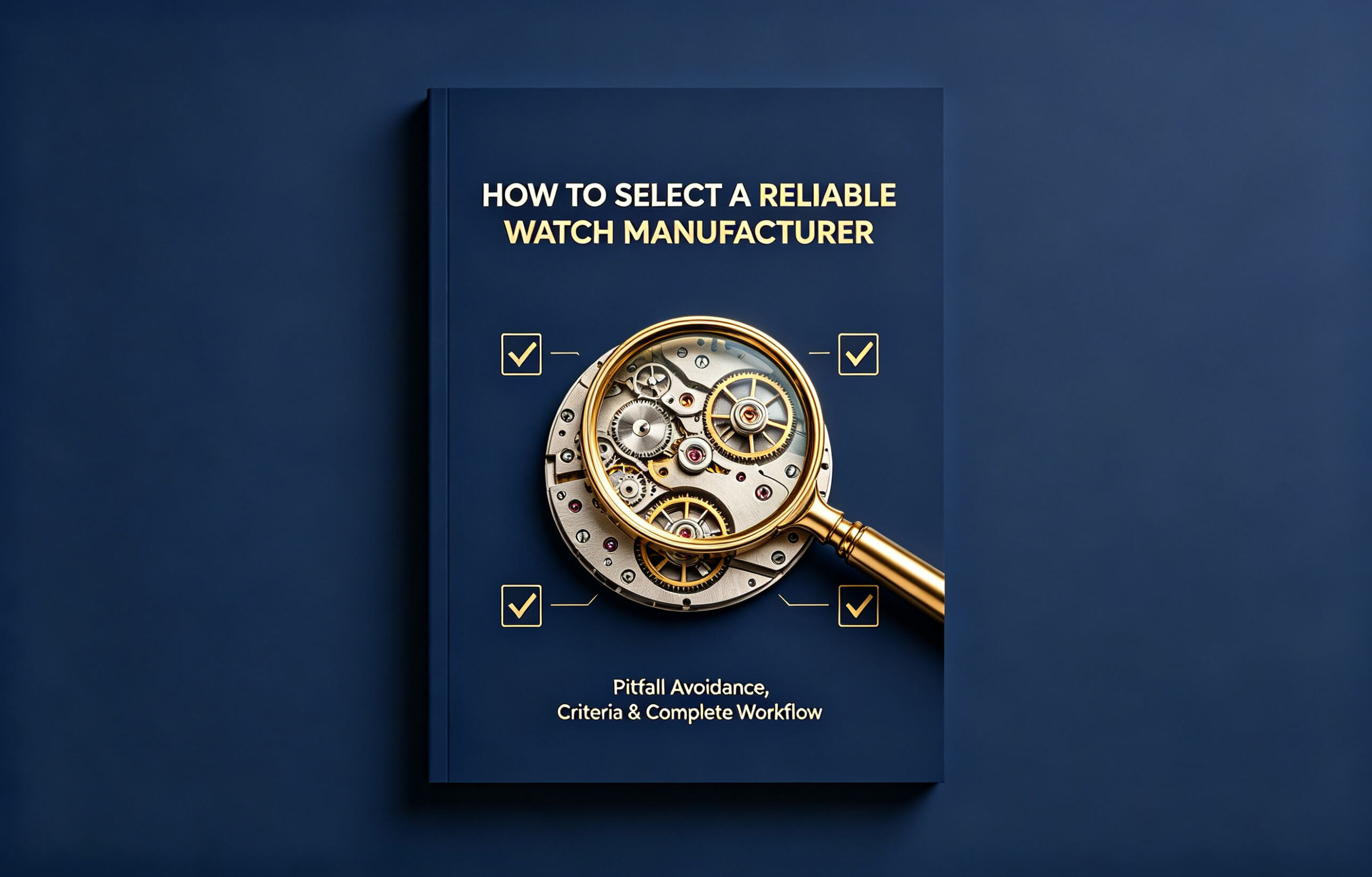 How to Find a Reliable Watch Manufacturer: Pitfalls, Selection Criteria, and End-to-End Collaboration Process