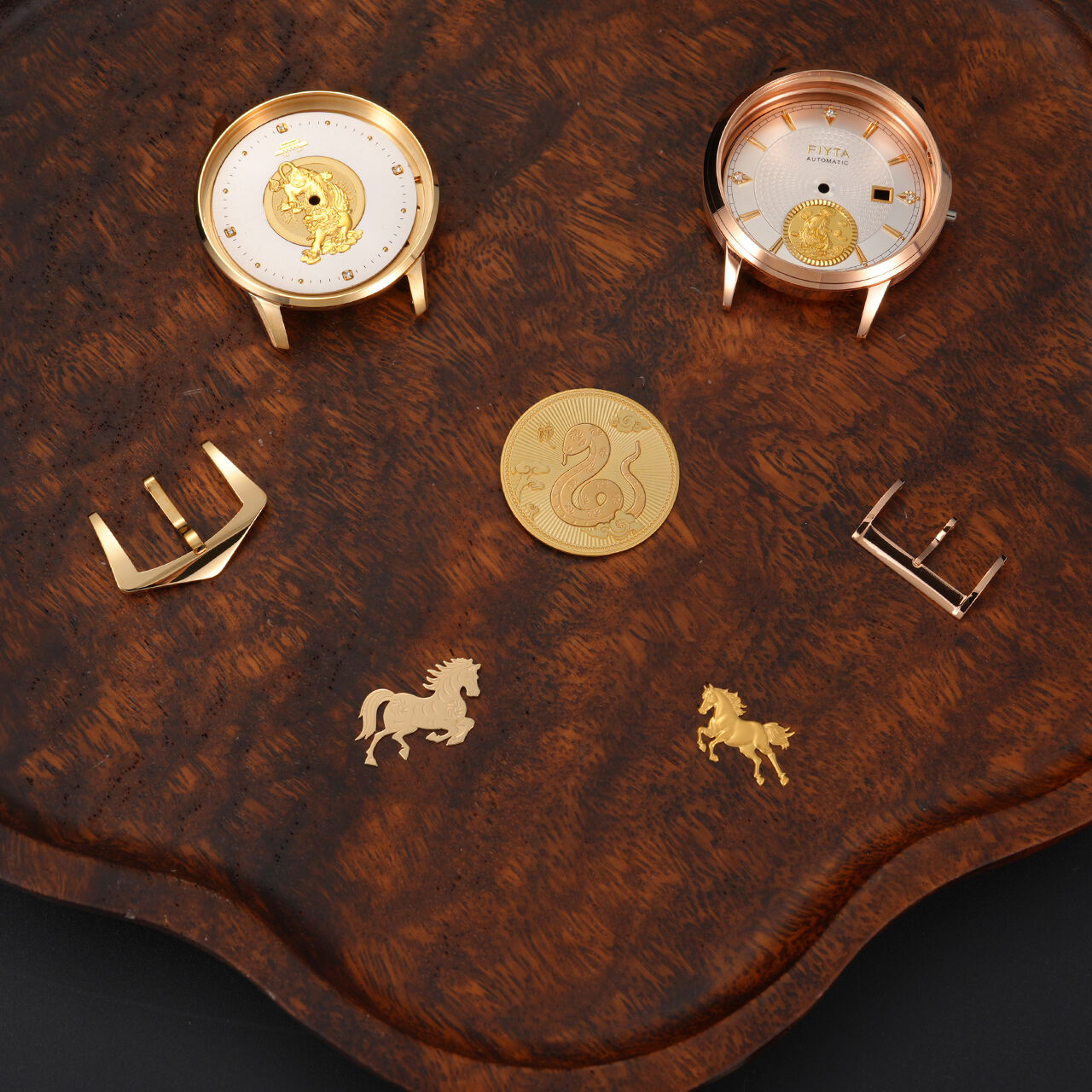 Precious Metal Watch Clasps