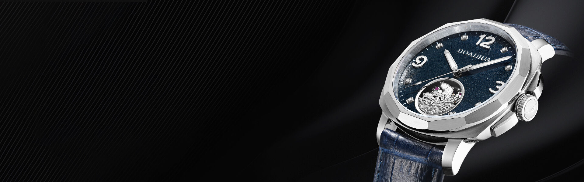 sterling silver watch829-0