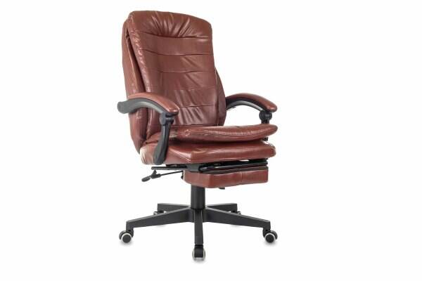 Prilagodljivo Sintetično Kožano Kriško - Ergonomsko Kancelarsko Kriško sa Duvanim Dizajnom