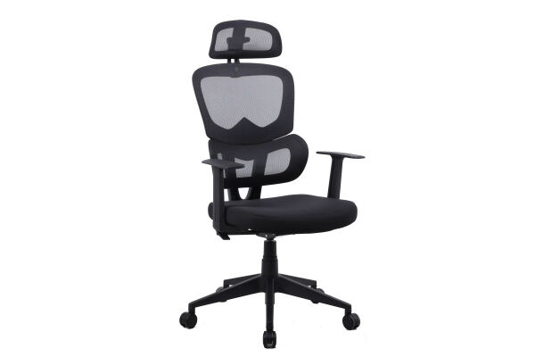 Core Ergonomic Chair - Ekskluzivna rotirajuća mrežasta stolica sa podrškom za glavu i podnožjem